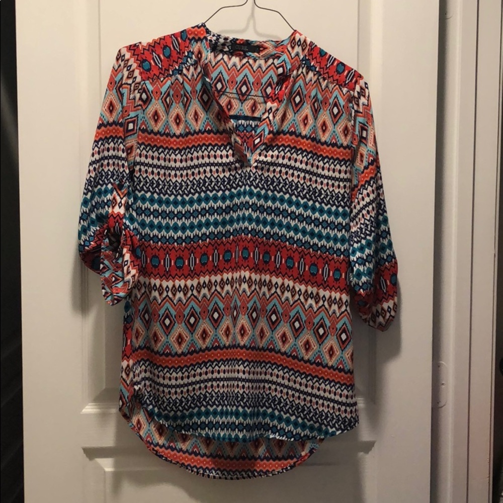 3/4 sleeve blouse